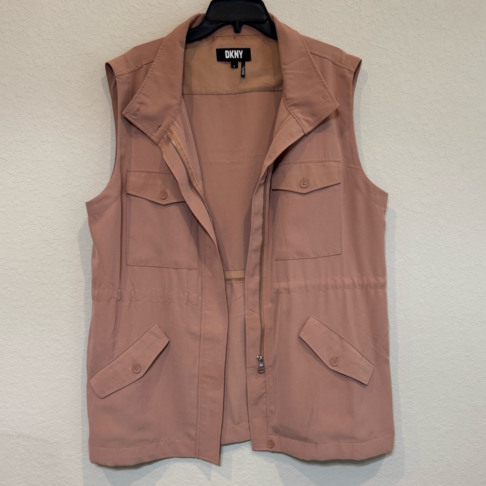 DKNY Women's Vest in Light Brown